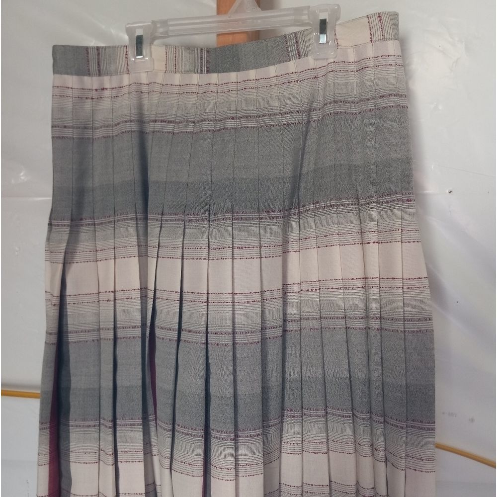 Pleated/Reversible Skirt - Picture 1 of 9